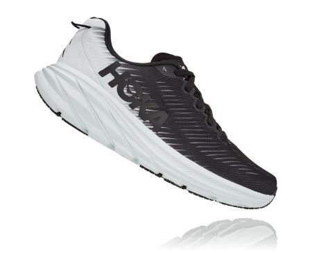 Hoka One One Rincon 3 - Adidasi Alergare Largi Dama Negrii / Albi | RO-9z2jthy